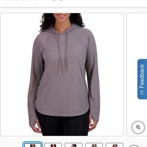 Sage Women's Charcoal Hoodie